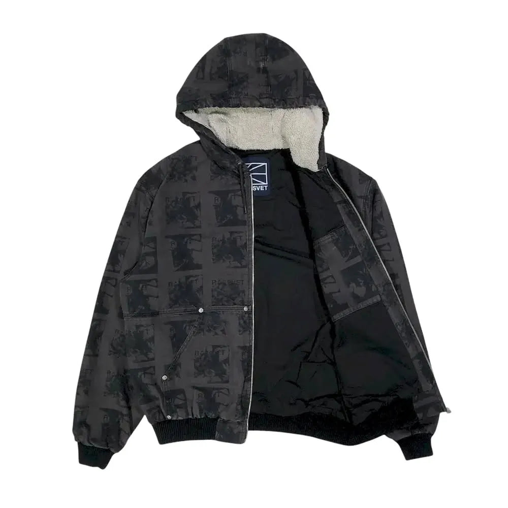 RASSVET / FLOWERS HOODED JACKET (PACC15J002)