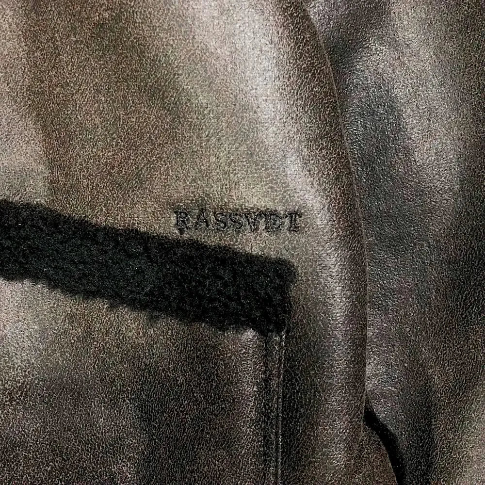 RASSVET / FAUX SHEARLING COAT LEATHER (PACC15C005)