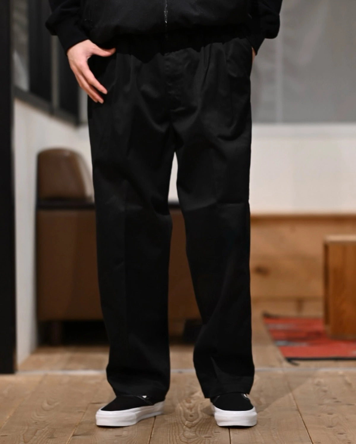COOTIE PRODUCTIONS® / Wespoint 2 Tuck Easy Trousers (CTE-25A124)