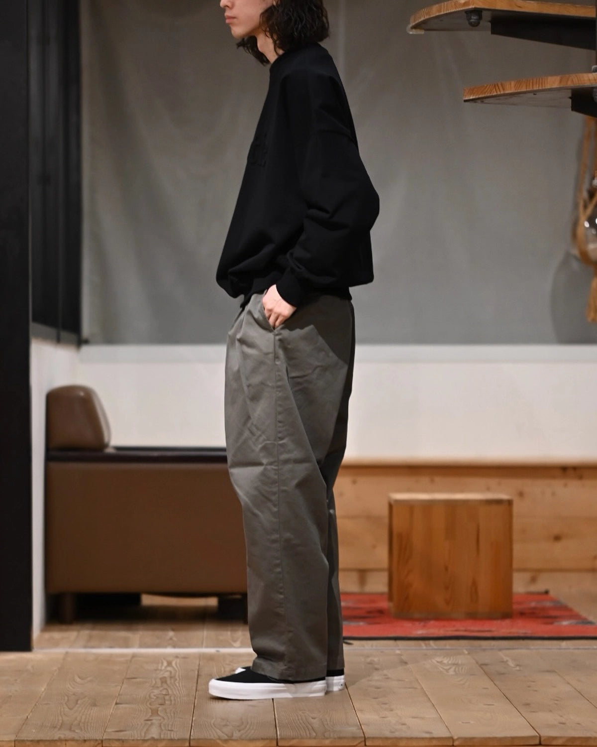 COOTIE PRODUCTIONS® / Wespoint 2 Tuck Easy Trousers (CTE-25A124)