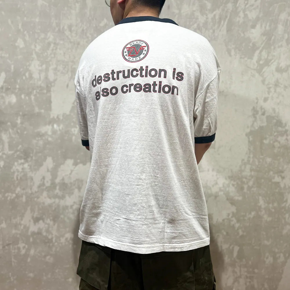 READYMADE / T-SHIRTS RINGER (RE-CO-WH-00-00-276)