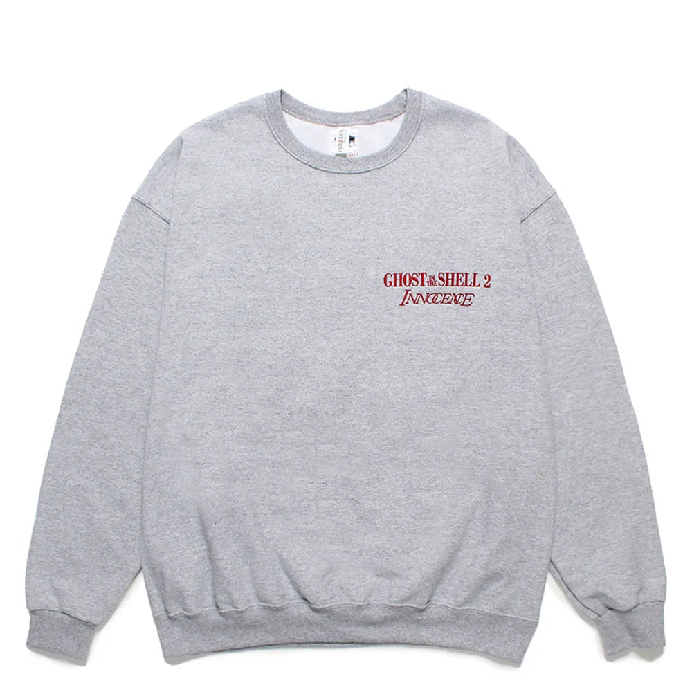 WACKO MARIA × 攻殻機動隊  / INNOCENCE / CREW NECK SWEAT SHIRT - TYPE2 (INNOCENCE-WM-SS02)