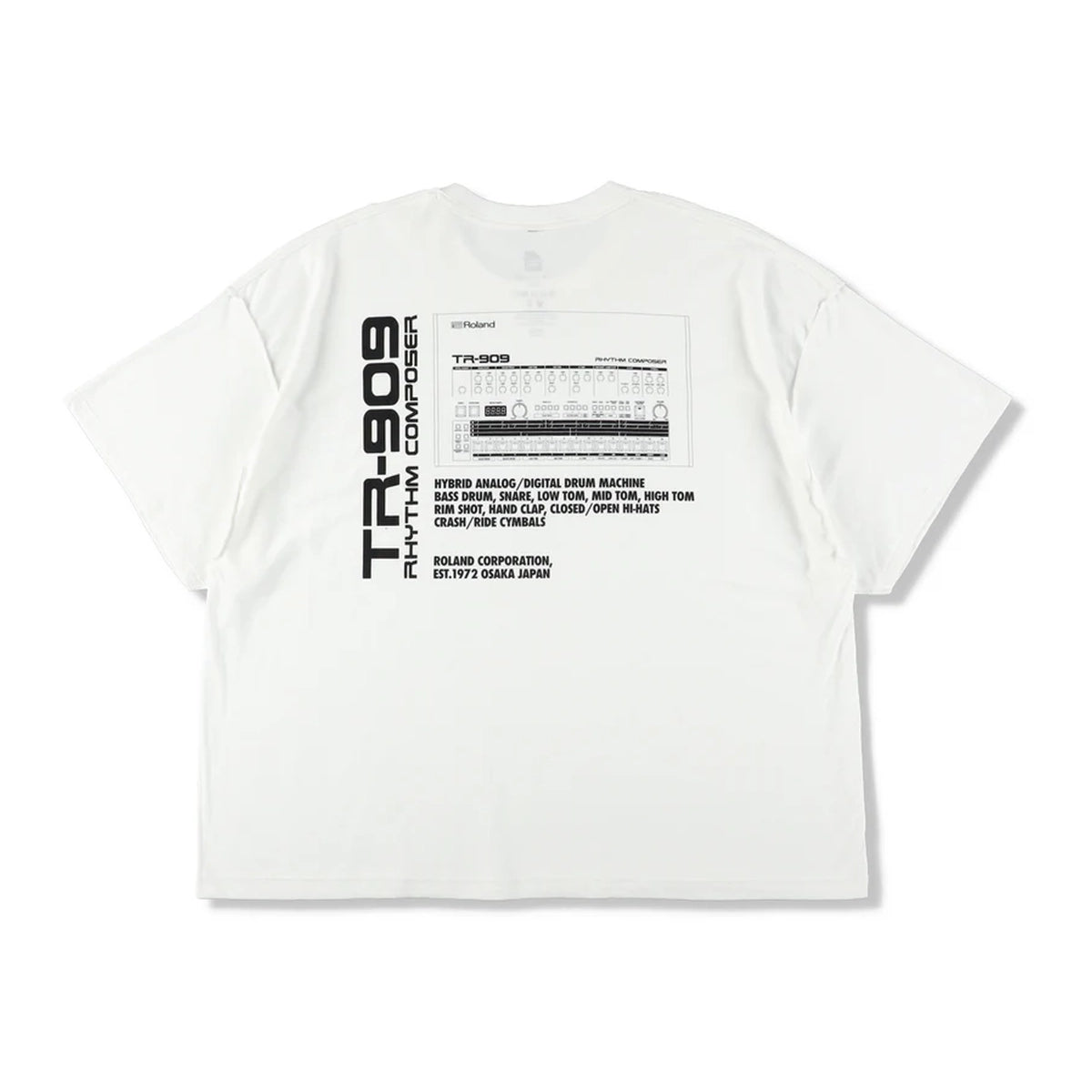 is-ness (イズネス) / TR-909 T-SHIRTS -ISNESS MUSIC×ROLAND- | 公式
