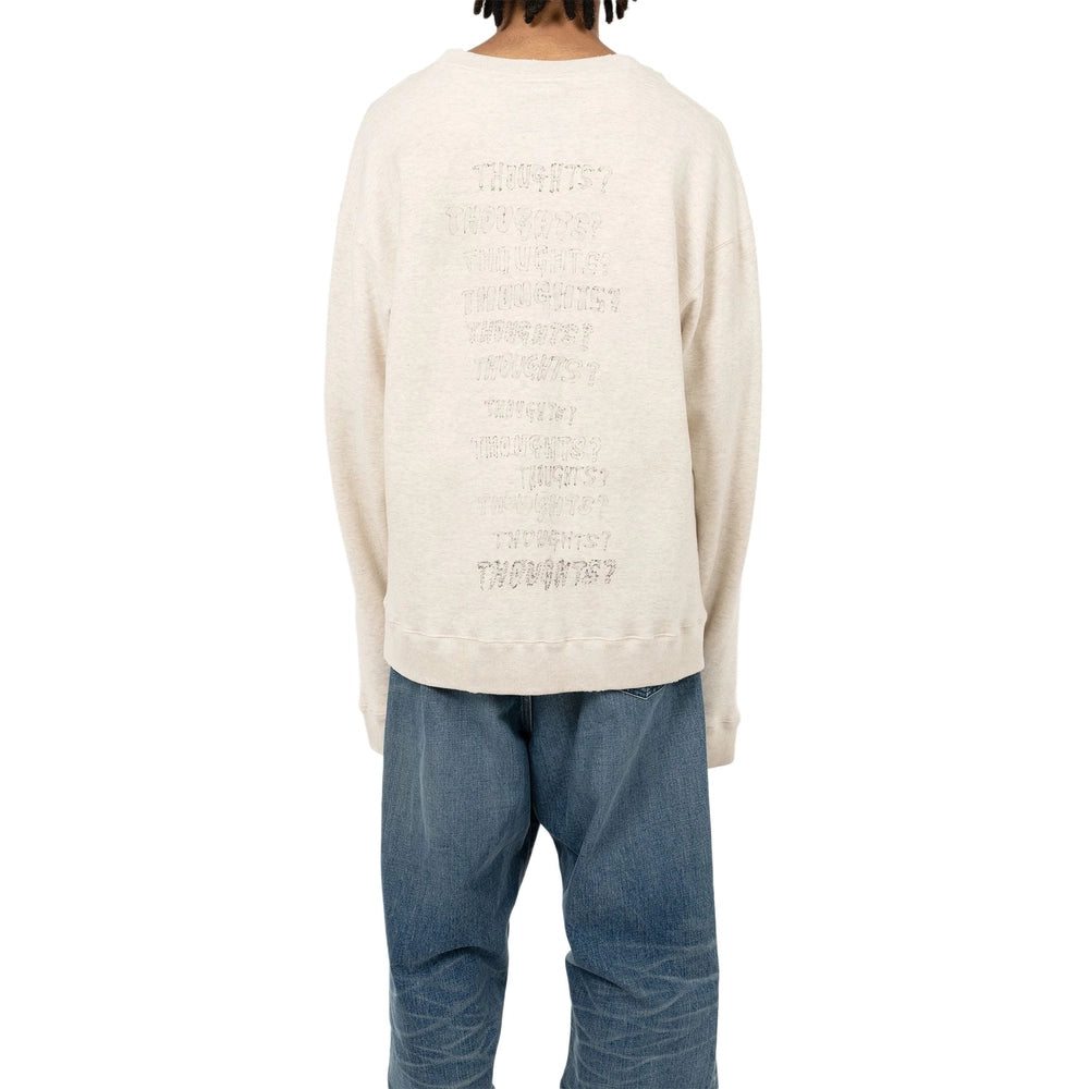 Maison MIHARA YASUHIRO / Distressed Graffiti Print Sweatshirt (J14PO723)