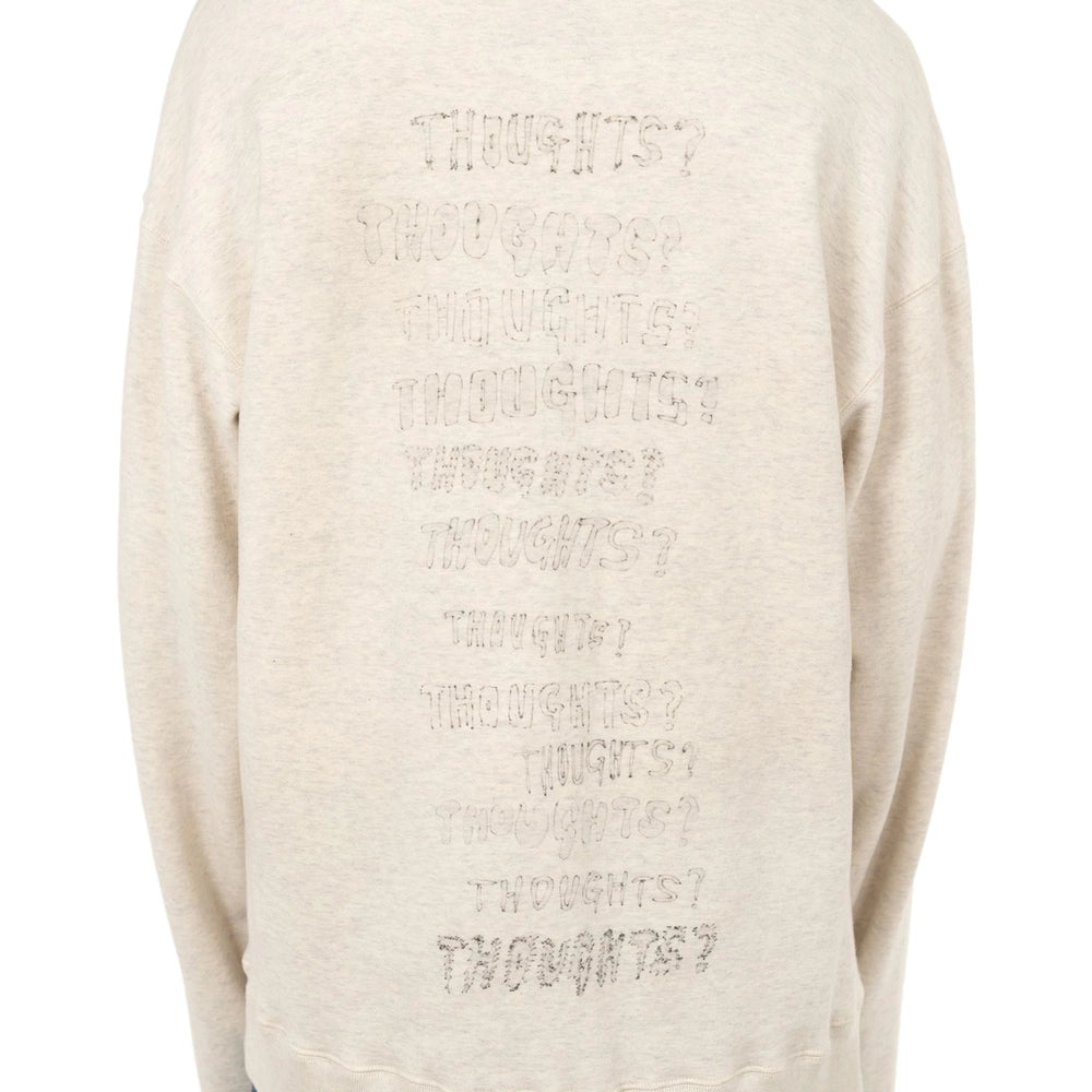 Maison MIHARA YASUHIRO / Distressed Graffiti Print Sweatshirt (J14PO723)