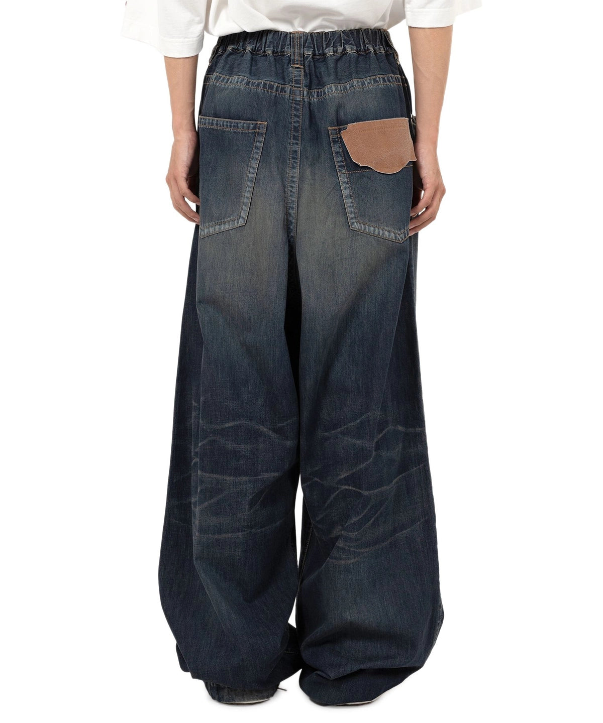 Maison MIHARA YASUHIRO / LIGHT DENIM WIDE PANTS ( J14PT123)