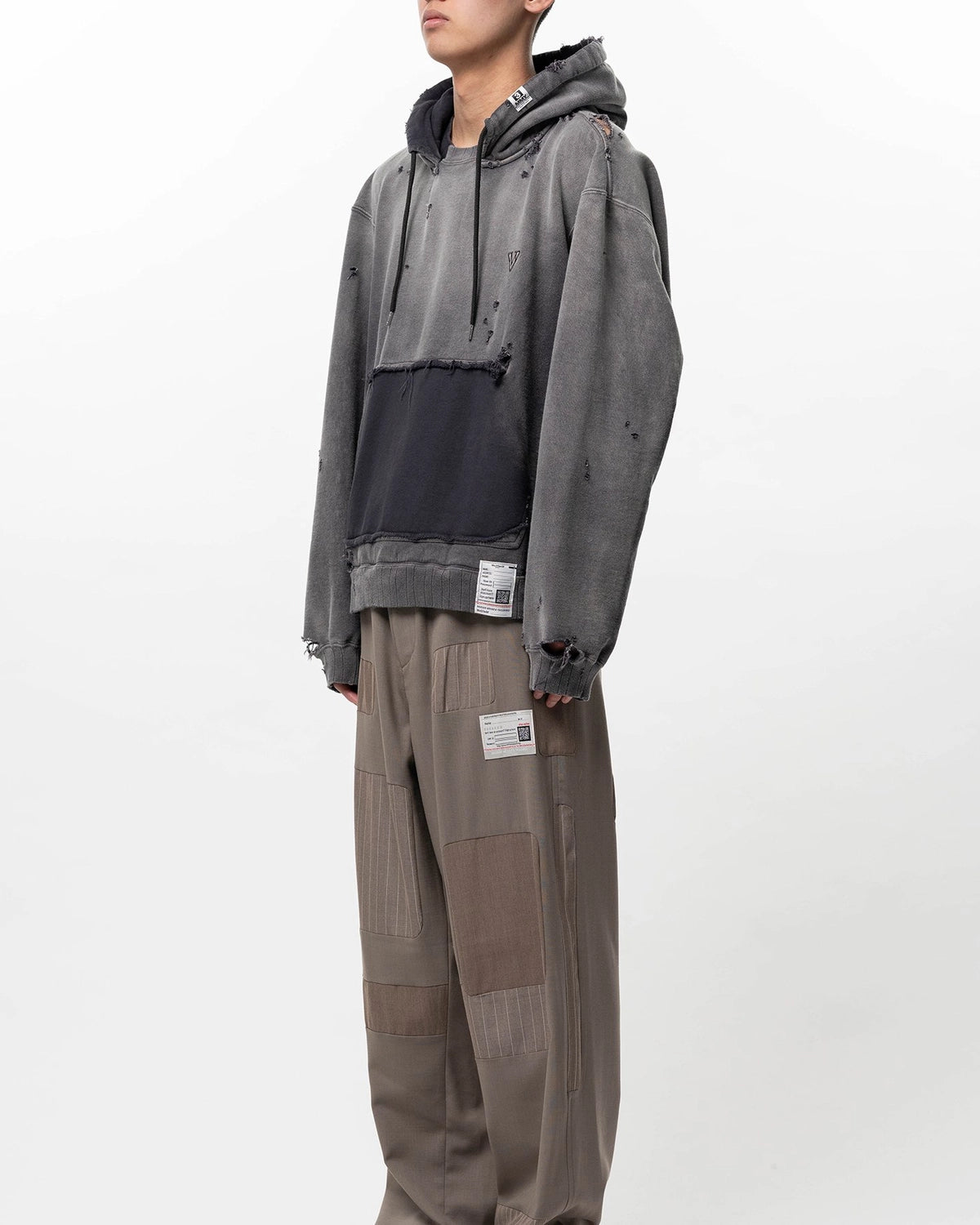 Maison MIHARA YASUHIRO / Sun Faded Like Hoodie (J16HD721)