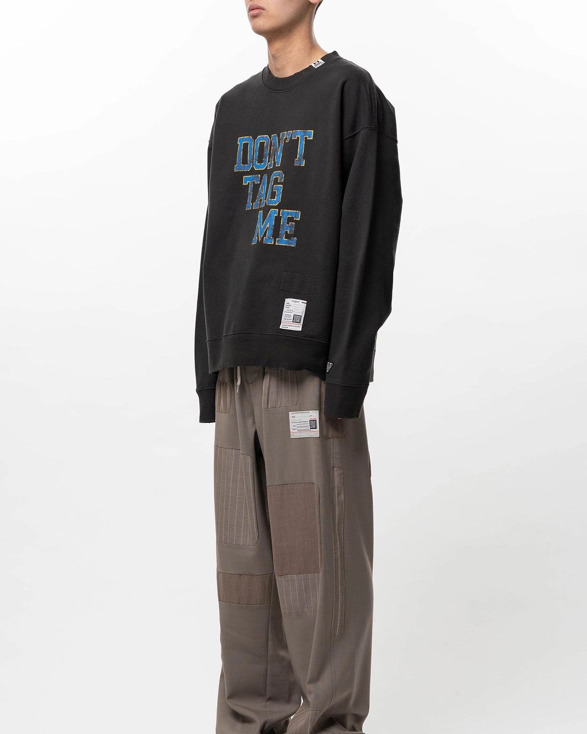 Maison MIHARA YASUHIRO / Don't Tag Me Printed Sweatshirt (J16PO782)