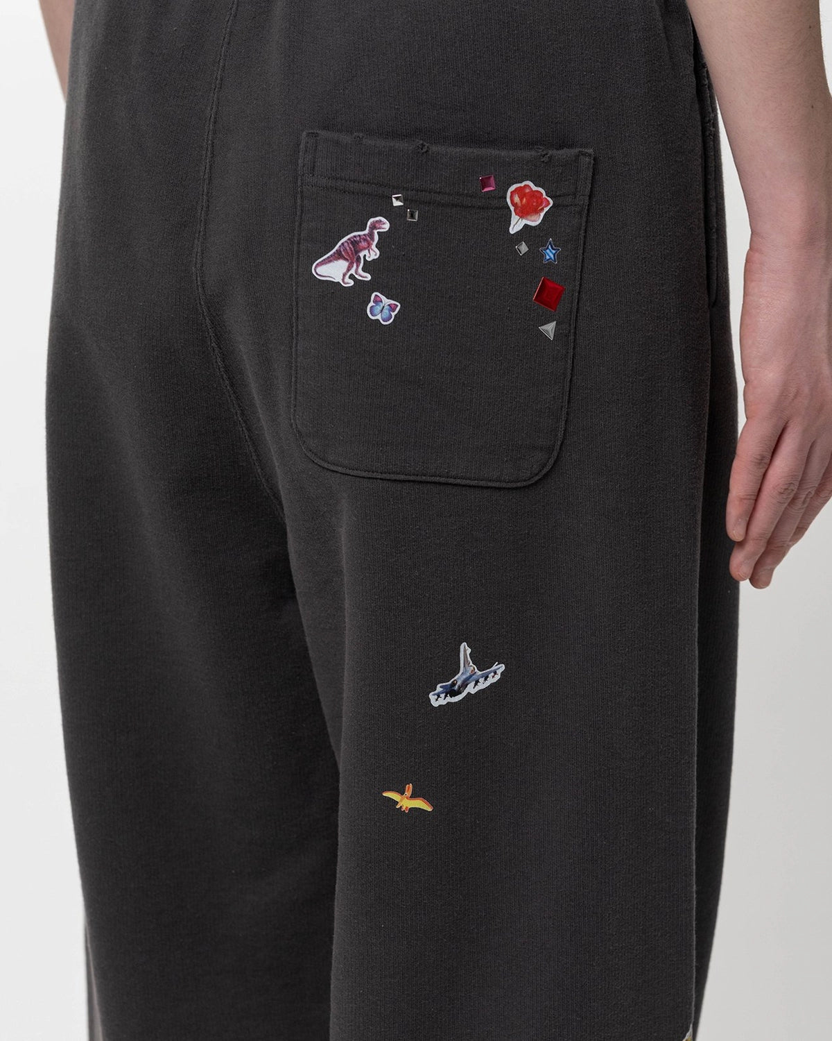 Maison MIHARA YASUHIRO / Kids Sticker Printed Sweat Pants (J16PT732)