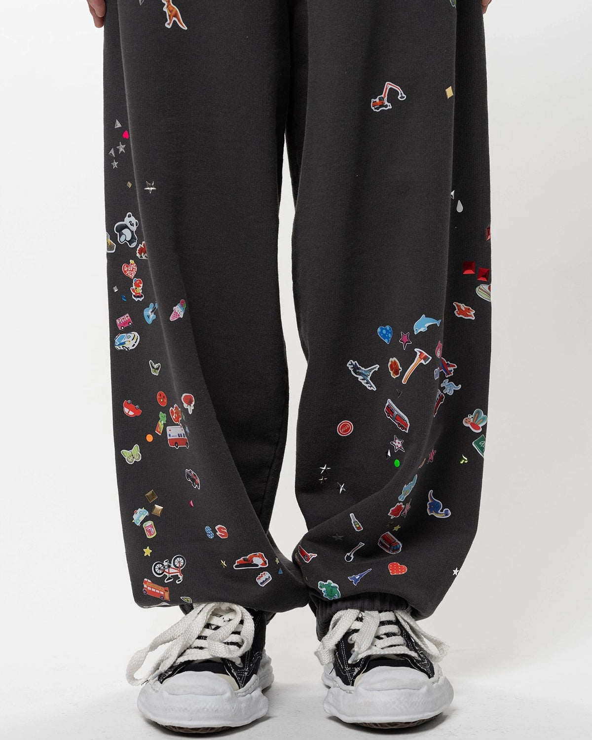 Maison MIHARA YASUHIRO / Kids Sticker Printed Sweat Pants (J16PT732)