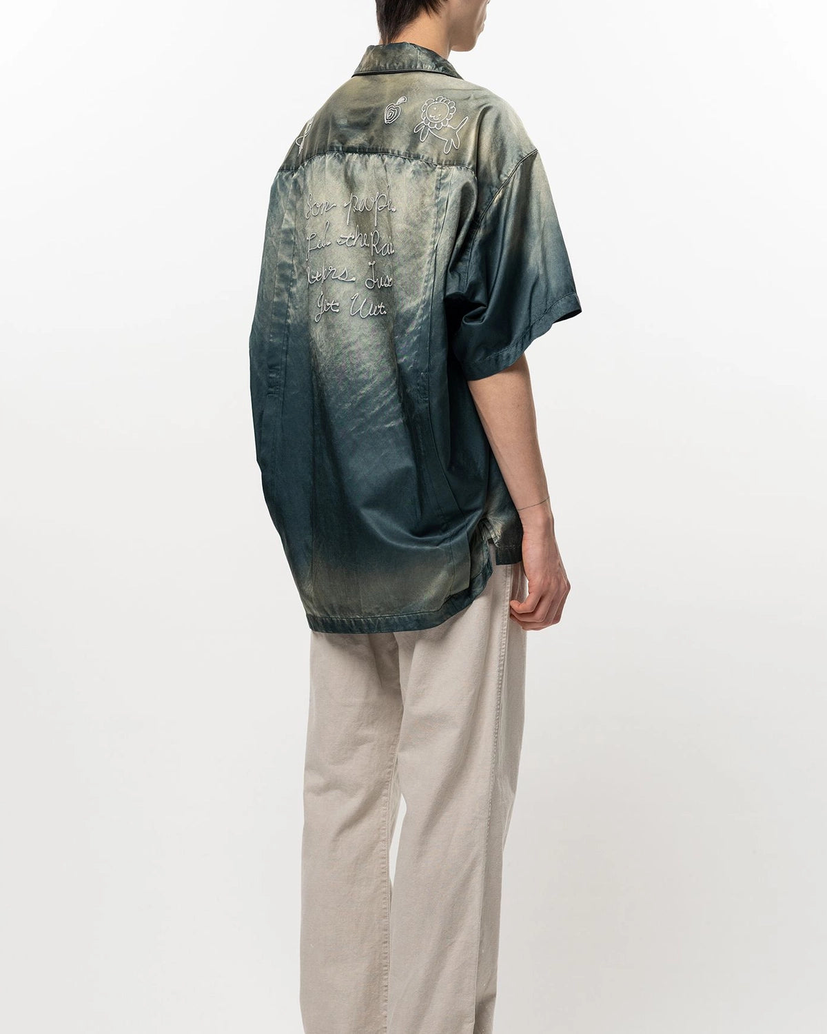 Maison MIHARA YASUHIRO / Sun Faded Like Satin Shirt (J16SH183)