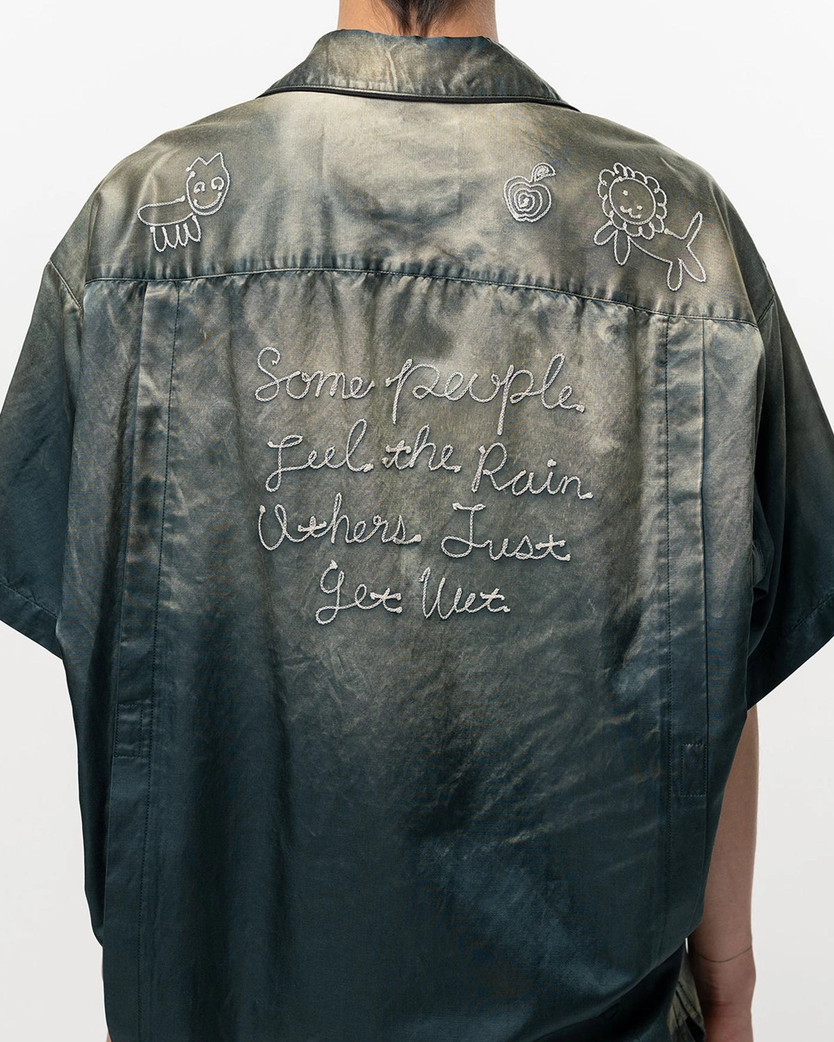 Maison MIHARA YASUHIRO / Sun Faded Like Satin Shirt (J16SH183)