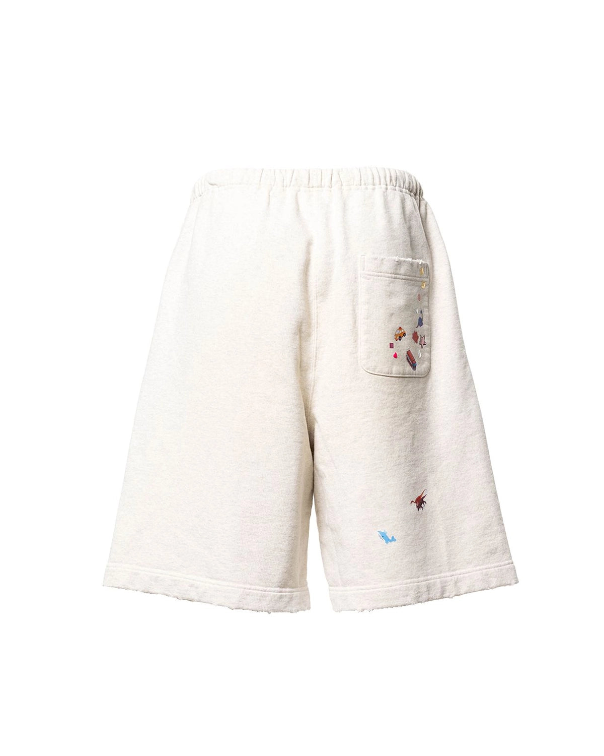 Maison MIHARA YASUHIRO / Kids Sticker Printed Sweat Shorts (J16SP733)