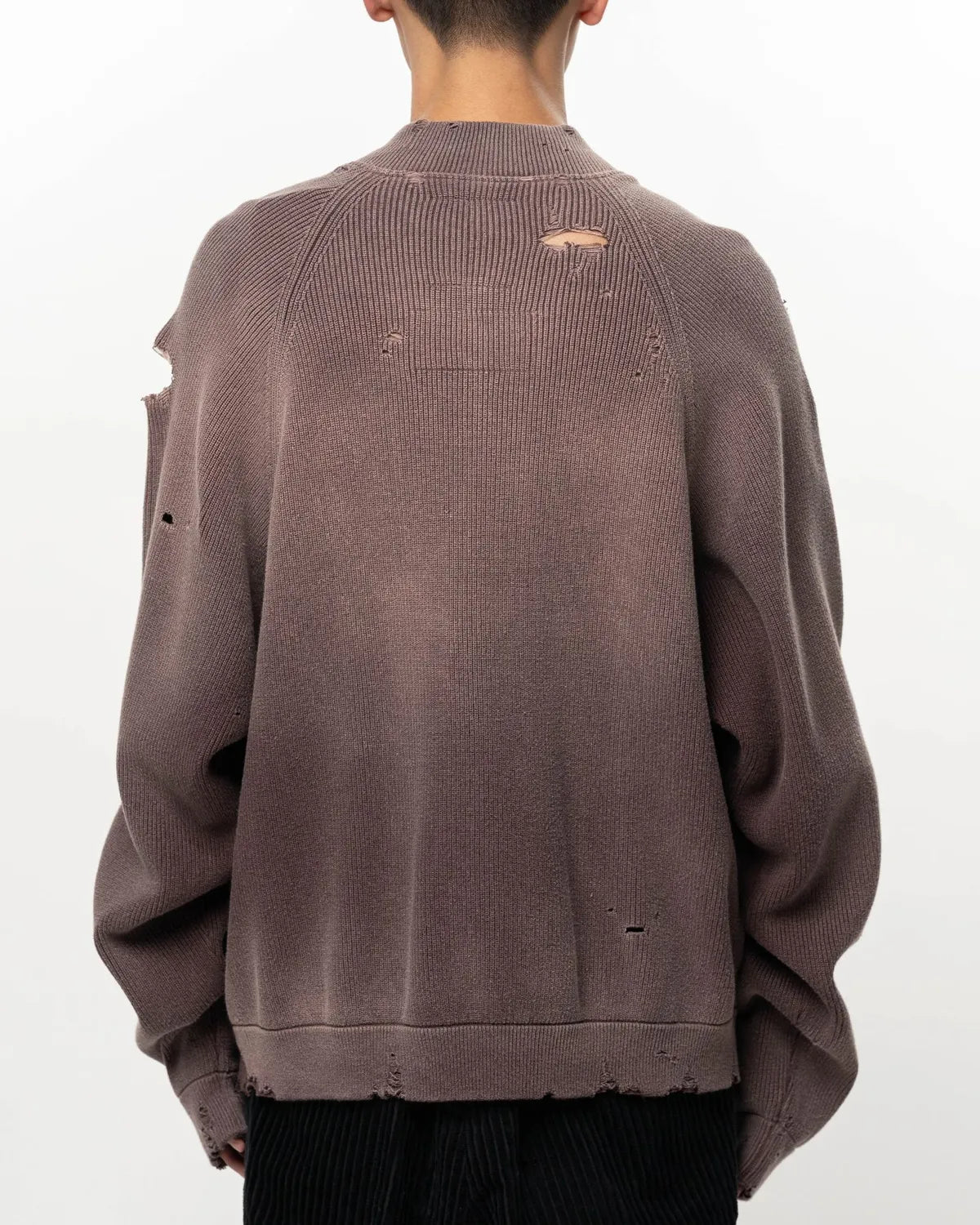 Maison MIHARA YASUHIRO / Sun Faded Like Knit Cardigan (J17CD701)