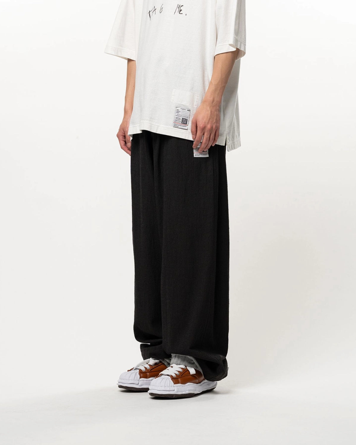 Maison MIHARA YASUHIRO / Sweat Layered Wool Pants (J17PT132)