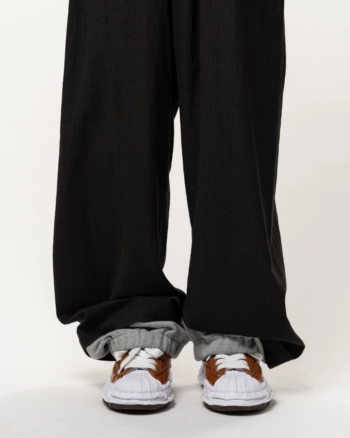 Maison MIHARA YASUHIRO / Sweat Layered Wool Pants (J17PT132)