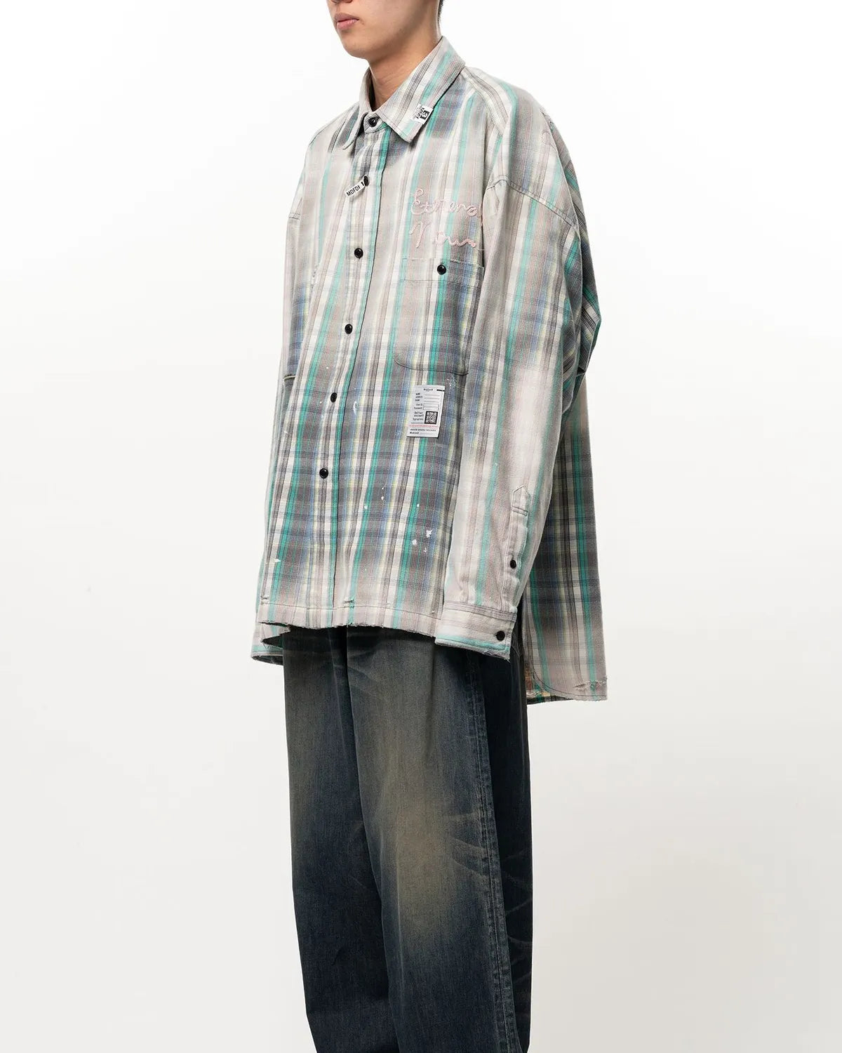 Maison MIHARA YASUHIRO / Vintage Like Check Shirt (J17SH181)
