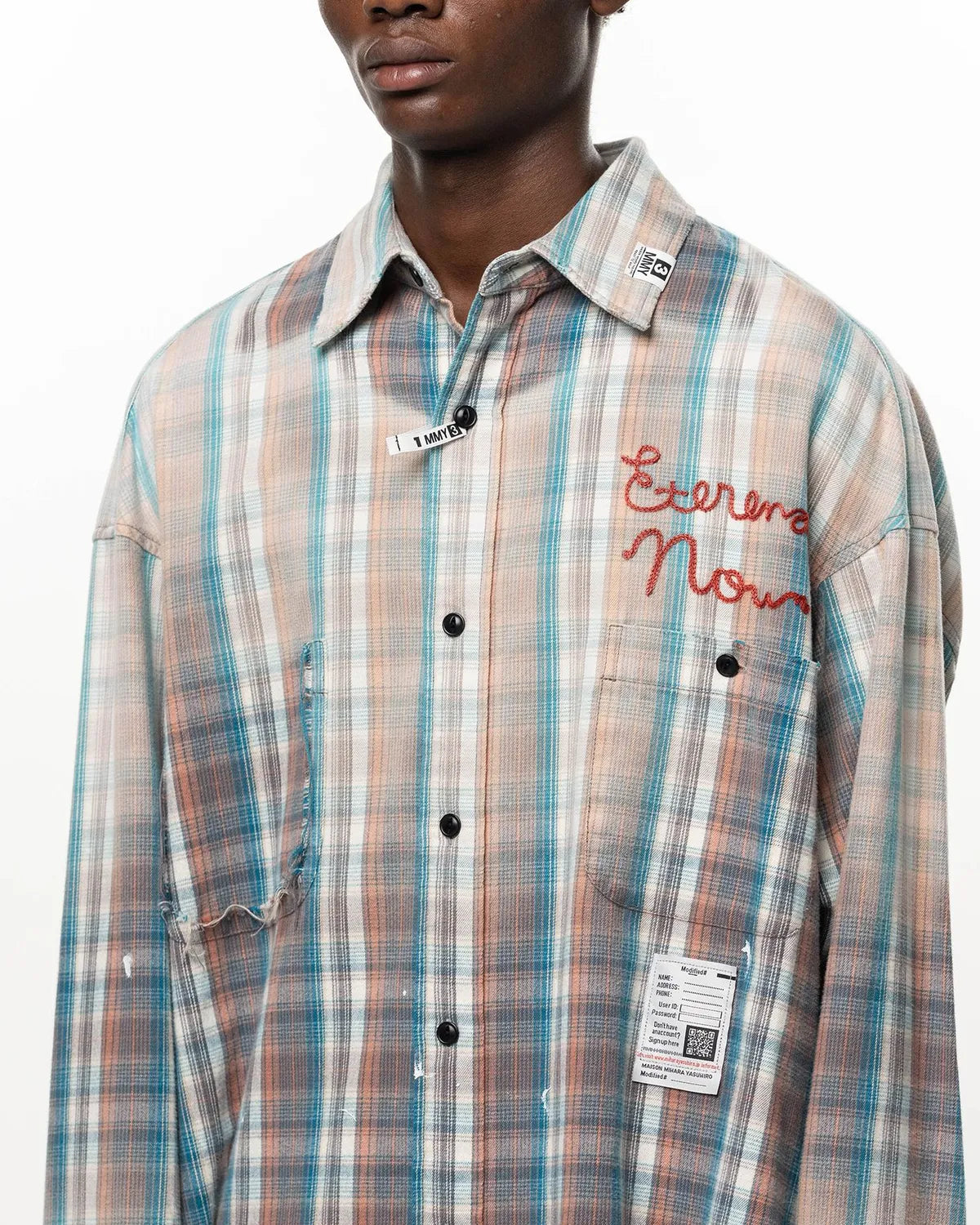 Maison MIHARA YASUHIRO / Vintage Like Check Shirt (J17SH181)