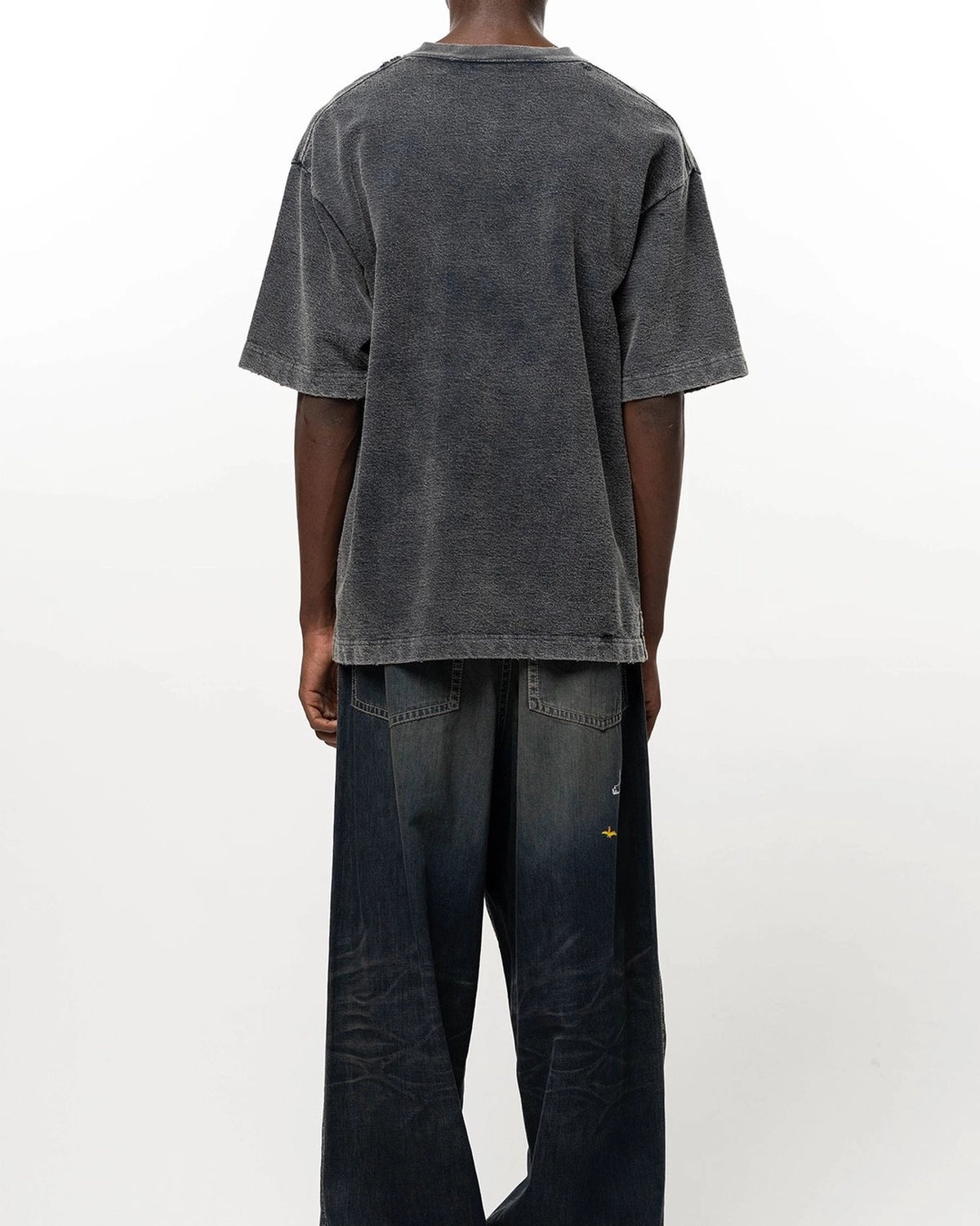 Maison MIHARA YASUHIRO / Bleached Waffle T-shirt (J17TS802)