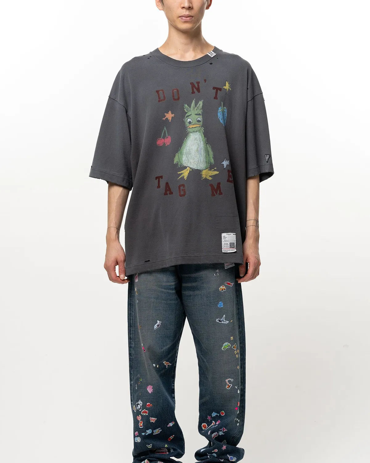Maison MIHARA YASUHIRO / Leon Doodle Printed T-shirt (J17TS811)