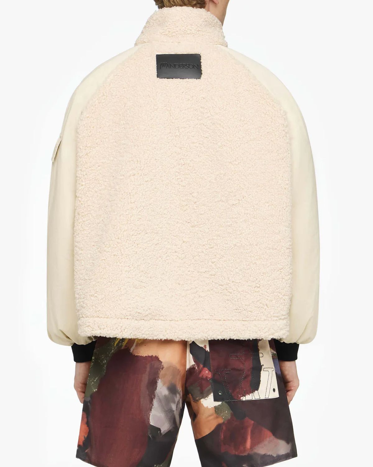 JW ANDERSON / COLOUR BLOCK FLEECE TRACK TOP (596-40012009)