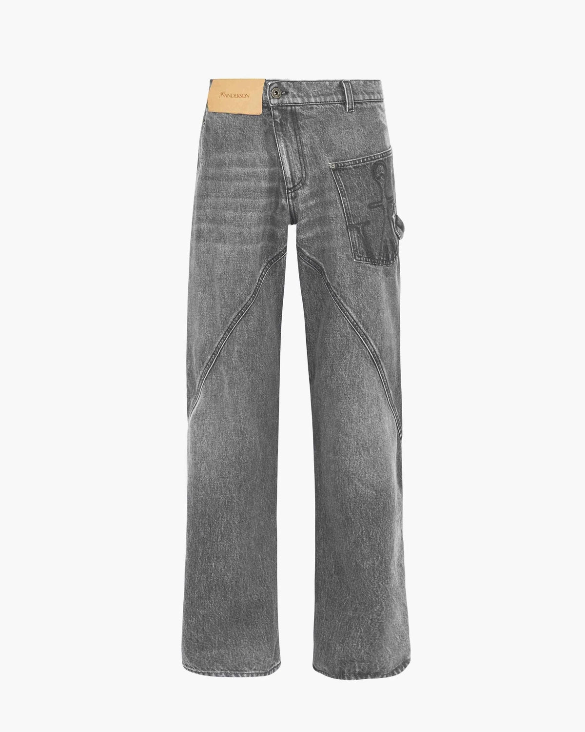 JW ANDERSON の ツイステッドワークウェアジーンズ (953-50071003)