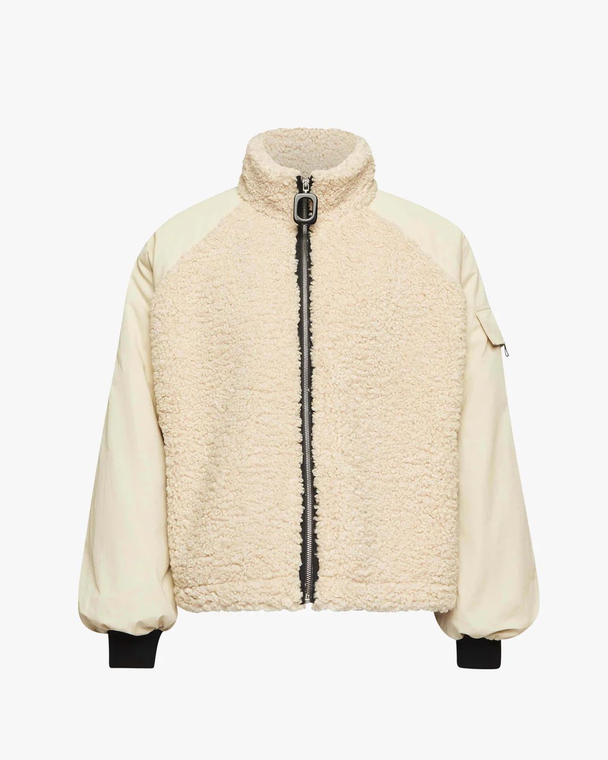 JW ANDERSON の COLOUR BLOCK FLEECE TRACK TOP (596-40012009)