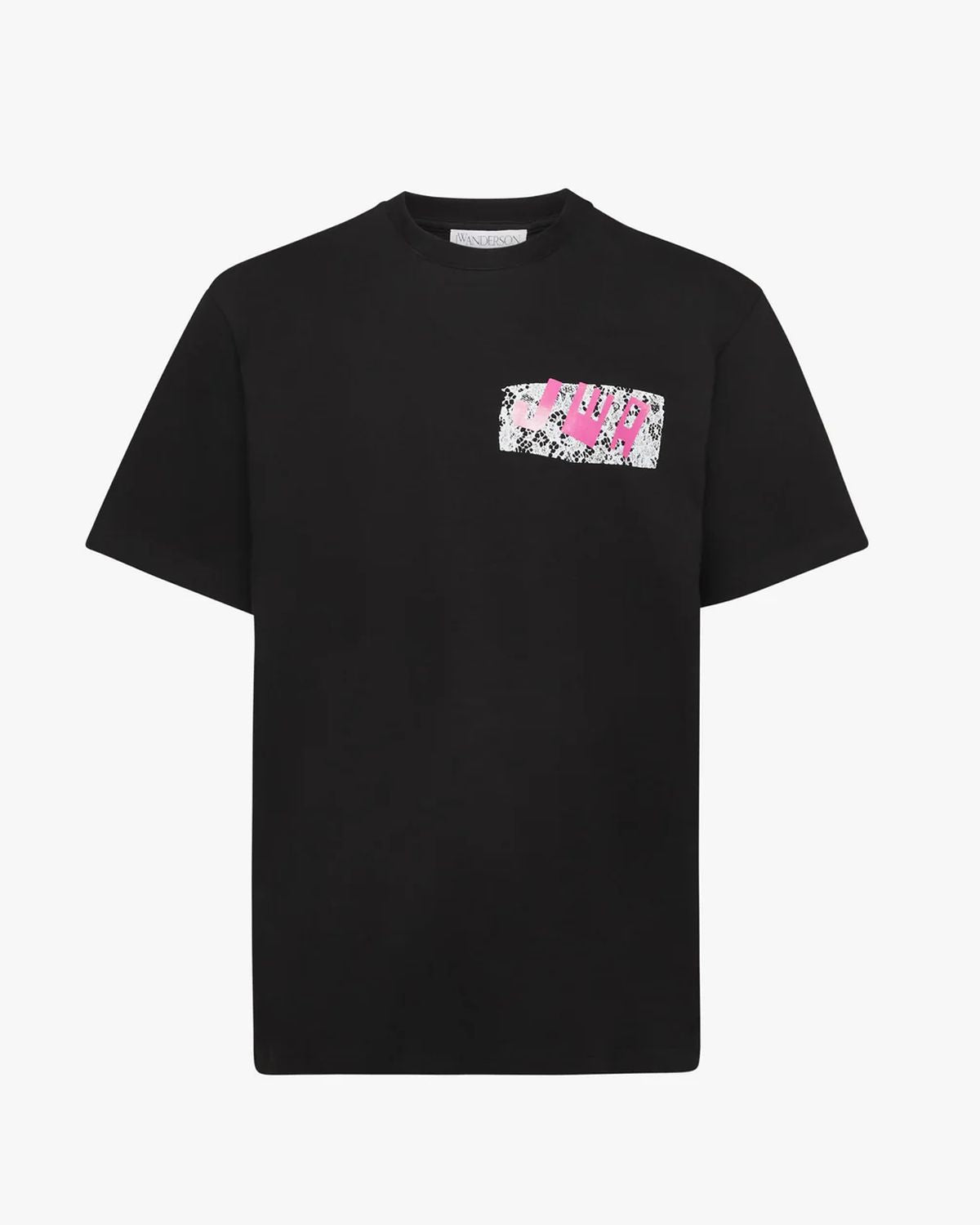 JW ANDERSON の JWA LACE TRIM T-SHIRT (596-40041011)