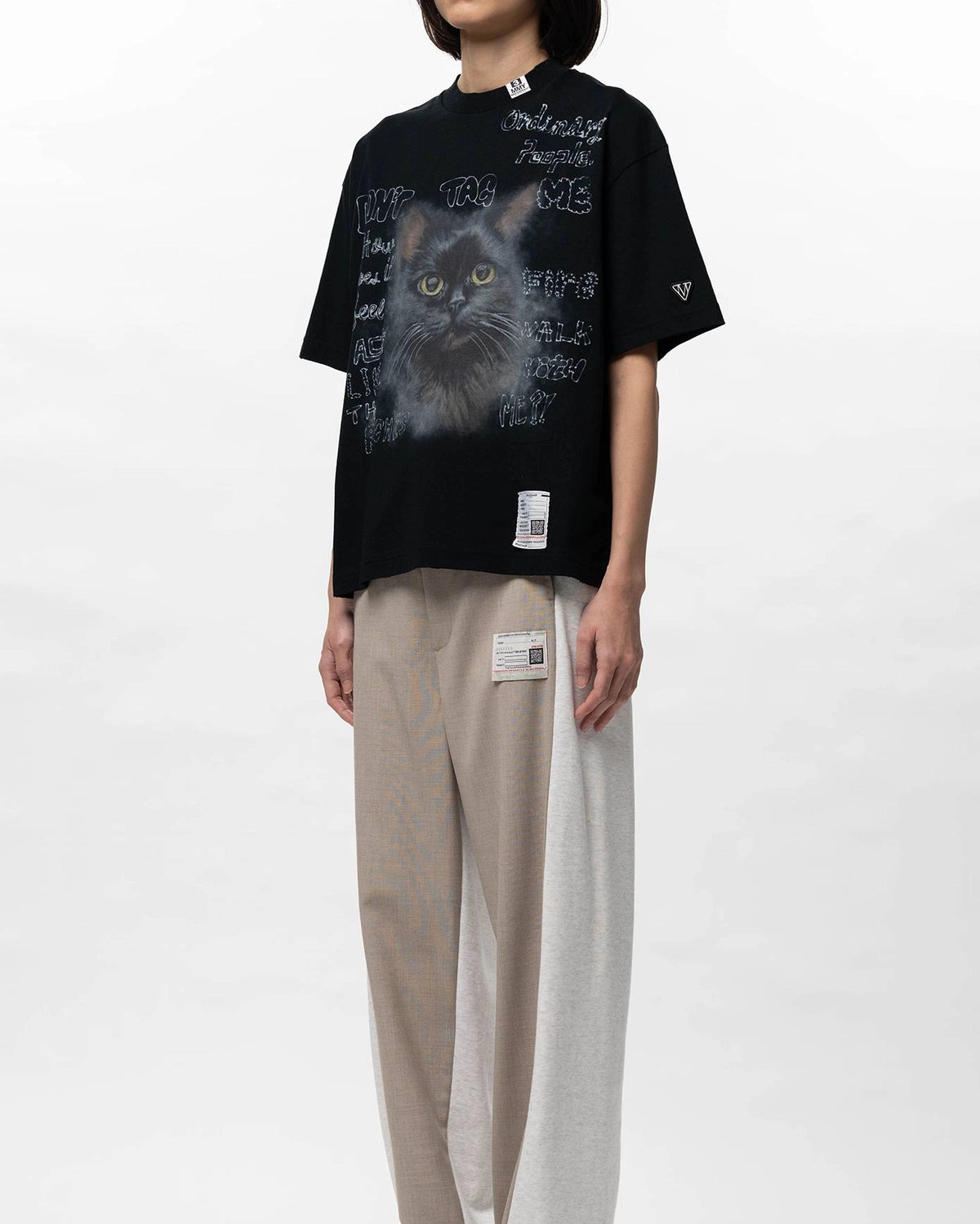 Maison MIHARA YASUHIRO(メゾンミハラヤスヒロ) / Cat Printed T-shirt