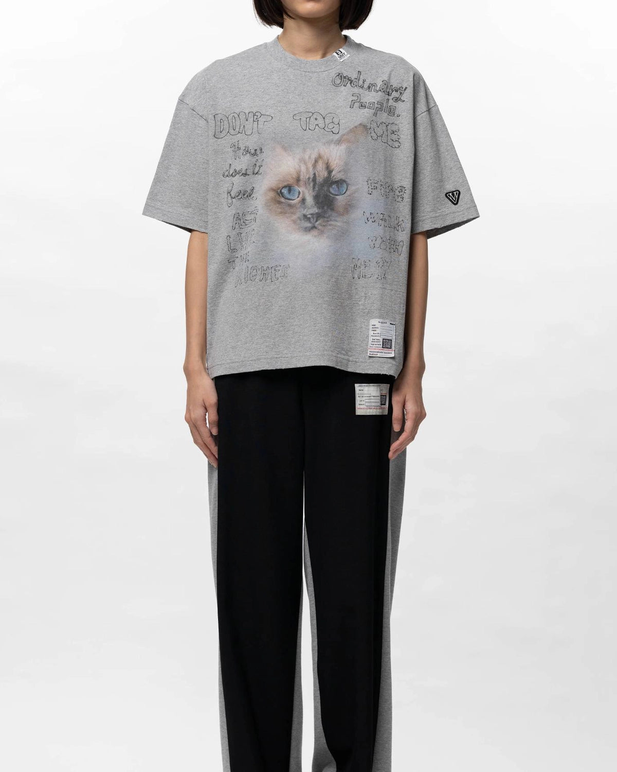 Maison MIHARA YASUHIRO(メゾンミハラヤスヒロ) / Cat Printed T-shirt