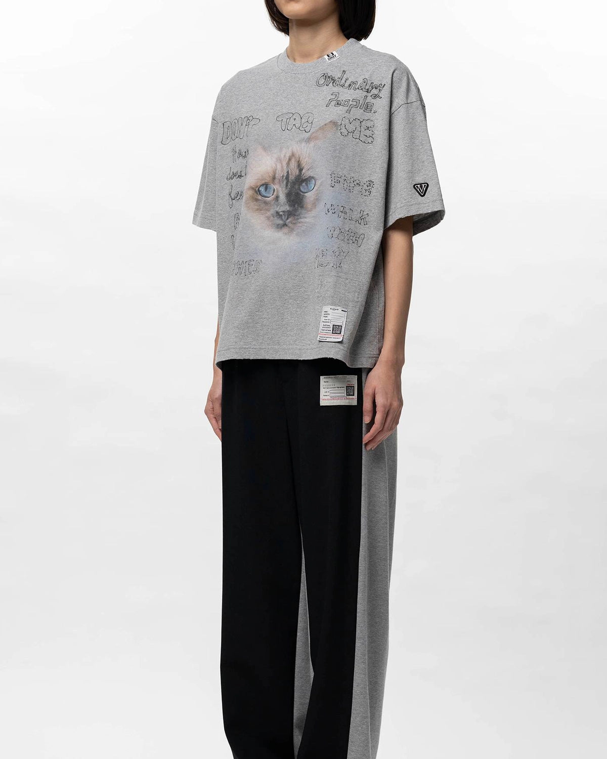 Maison MIHARA YASUHIRO(メゾンミハラヤスヒロ) / Cat Printed T-shirt