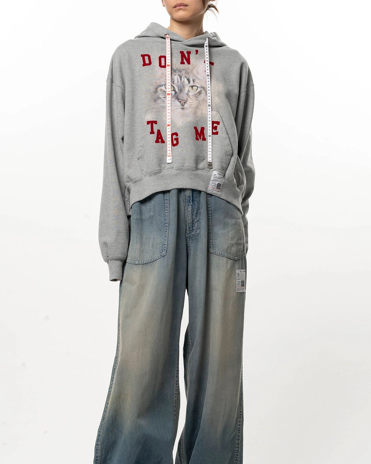 Maison MIHARA YASUHIRO / CAT PRINTED HOODIE (K17HD741)