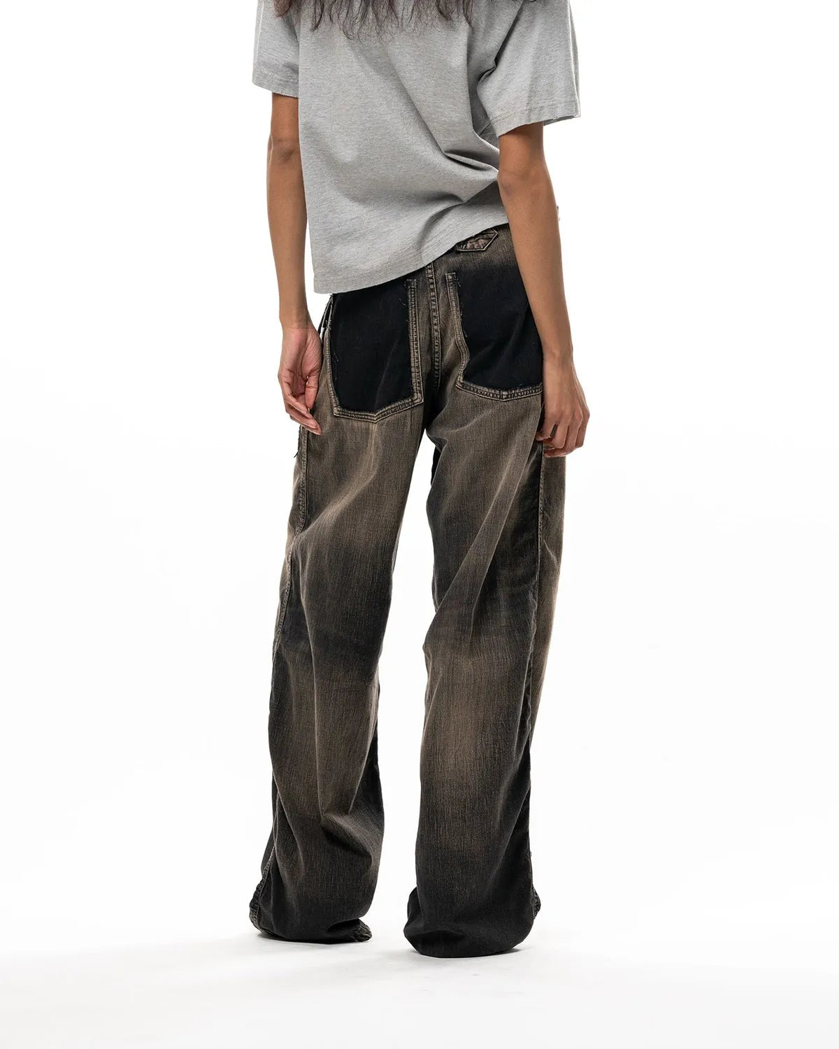 Maison MIHARA YASUHIRO / Cut-Out Pocket Denim Pants -Women's- (K17PT361)