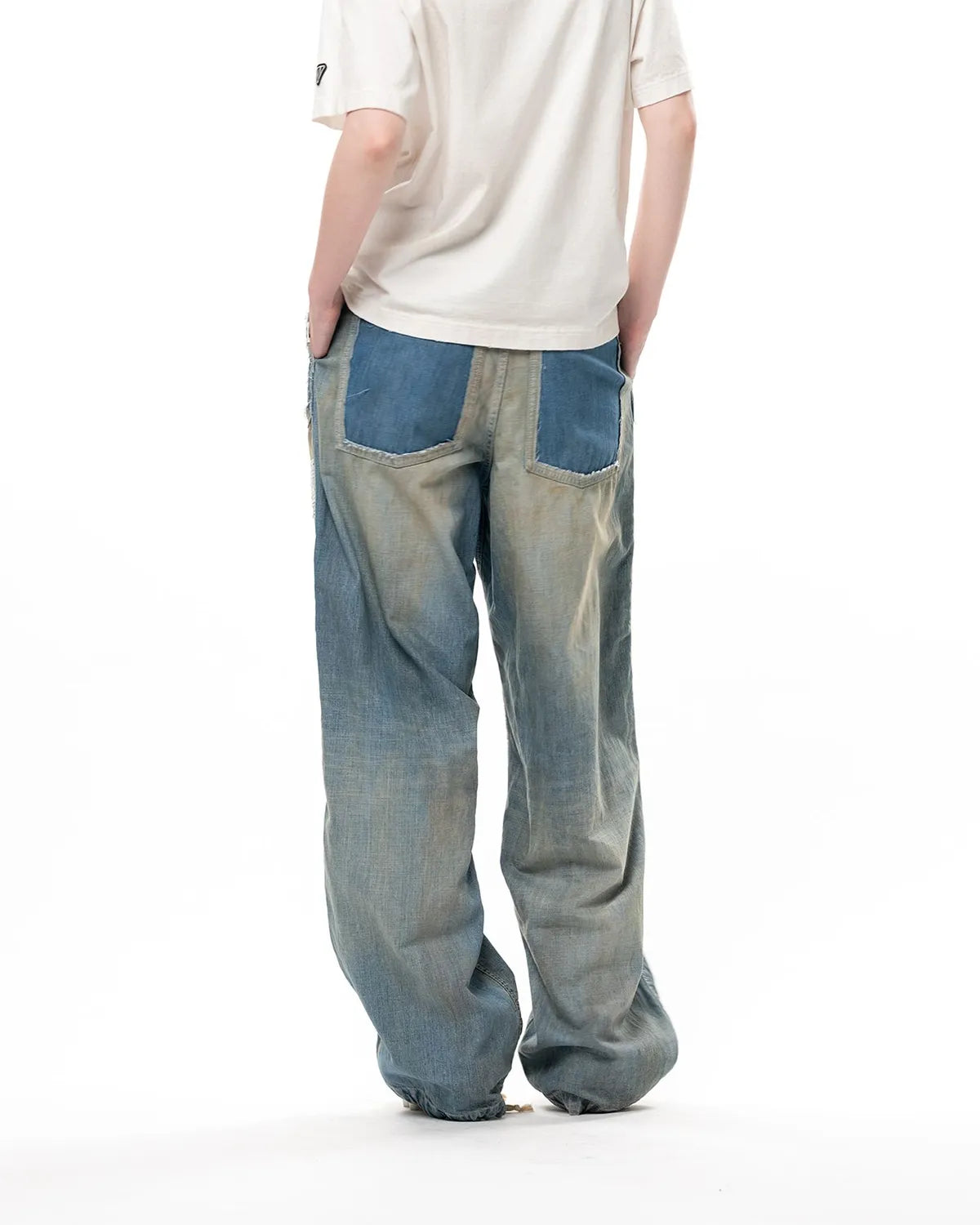 Maison MIHARA YASUHIRO / Cut-Out Pocket Denim Pants -Women's- (K17PT361)