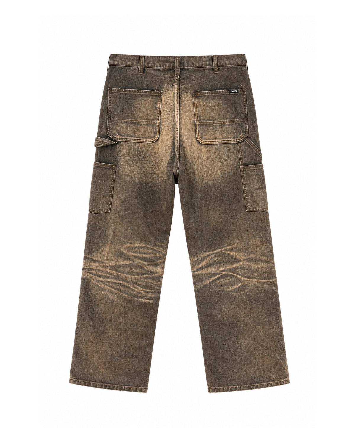 KAMIYA / Heavy Sun Faded Duck Painter Pants (G17PT099)