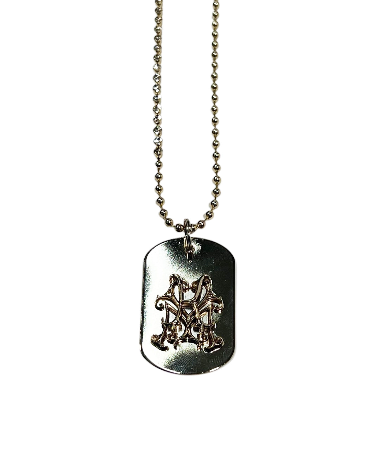 KAMIYA / "KMY" Dogtag Neck lace (G14AC112)