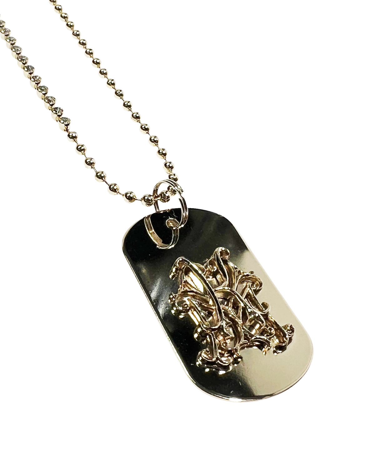 KAMIYA / "KMY" Dogtag Neck lace (G14AC112)