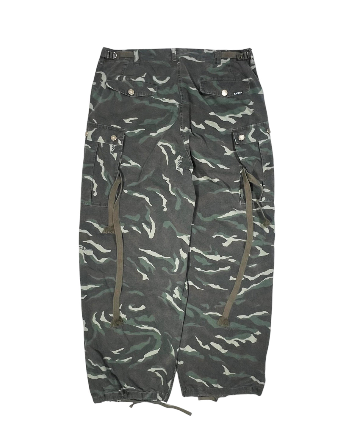 KAMIYA / Camo Wash Cargo Pants (G14PT016)