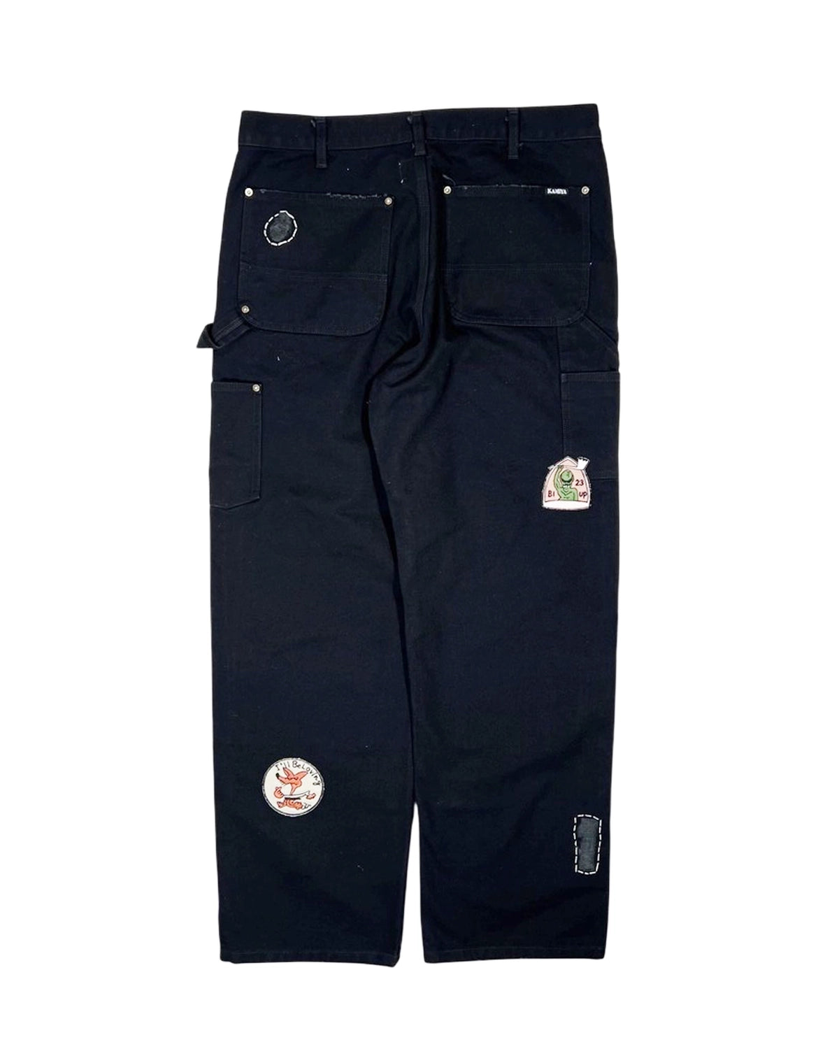 KAMIYA × REGGAWS EXCLUSIVE / BORO PAINTER PANTS for REGGAWS (G15RG101)