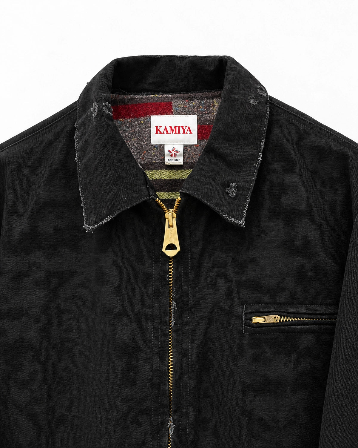 KAMIYA / BORO Duck Worker Jacket (G17BL066)