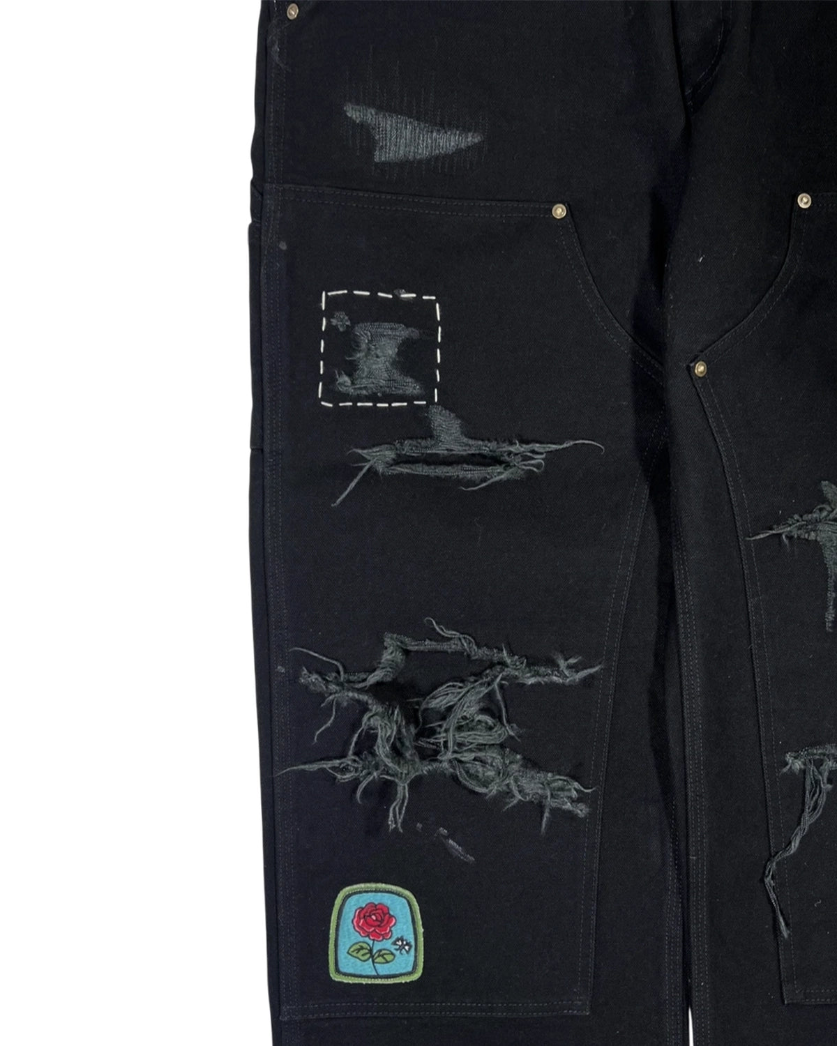 KAMIYA × REGGAWS EXCLUSIVE / BORO PAINTER PANTS for REGGAWS (G15RG101)