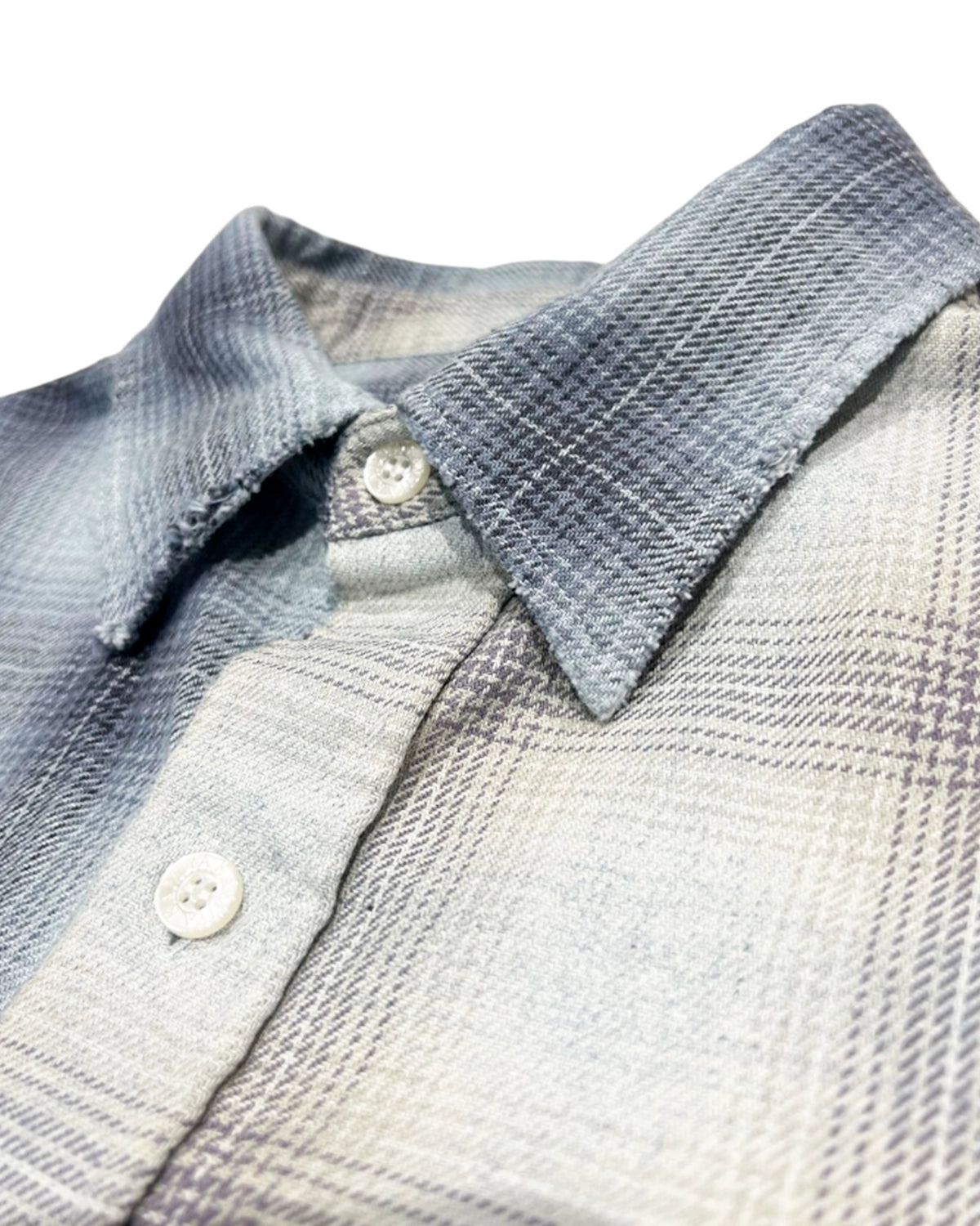 KAMIYA / Repaired Crazy Check Shirt (G16SH052)
