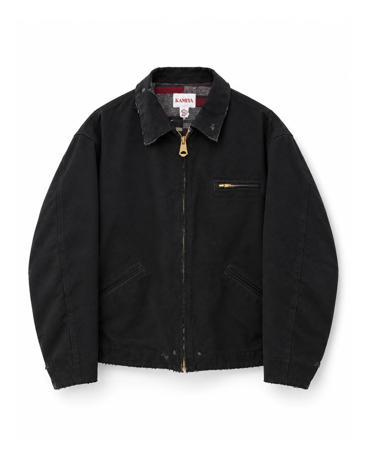 KAMIYA の BORO Duck Worker Jacket (G17BL066)