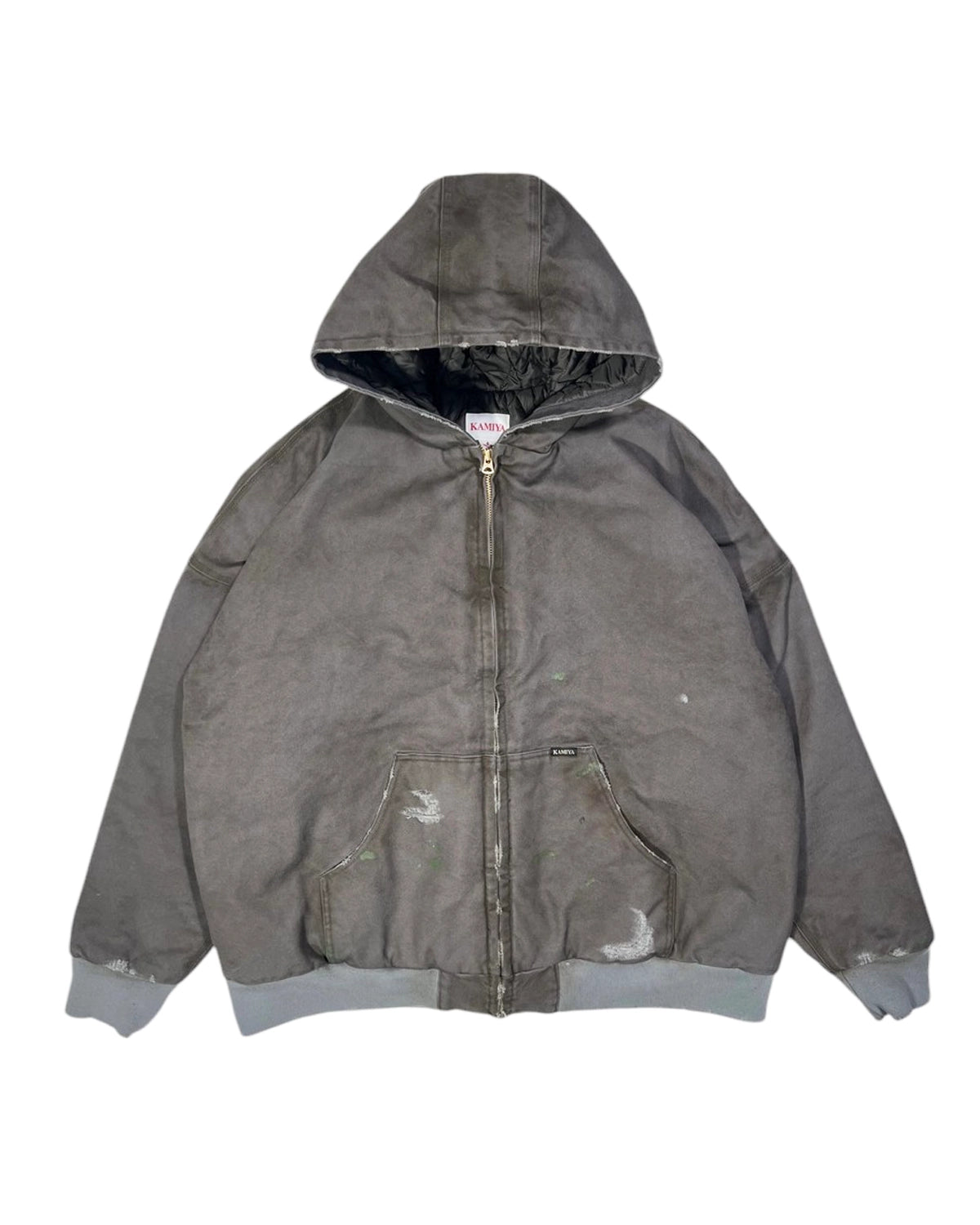 KAMIYA の BORO Duck Zip Parka (G14BL033)