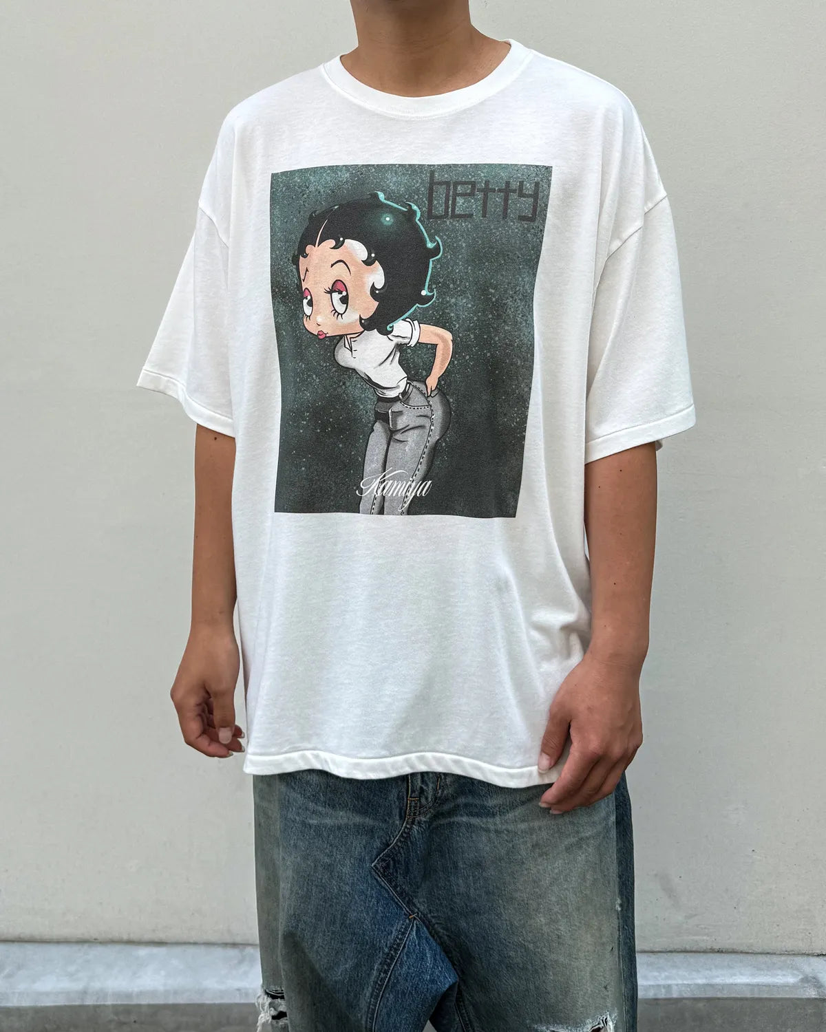 KAMIYA の Betty boop Tee T/C (G17TS114)