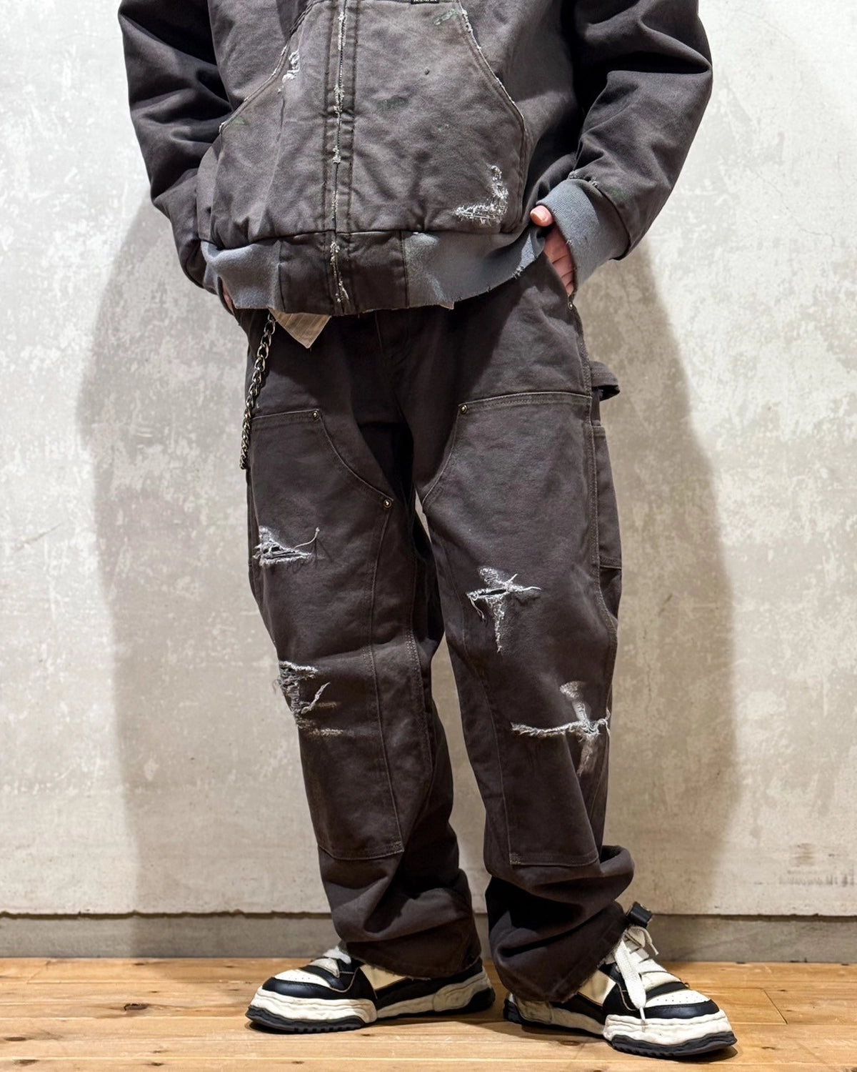 KAMIYA / Boro Painter Pants (G11PT026)