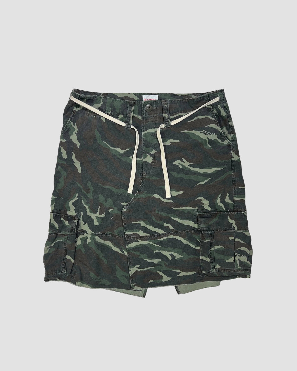 KAMIYA の CamoWashWrapSkirt (G14PT018)