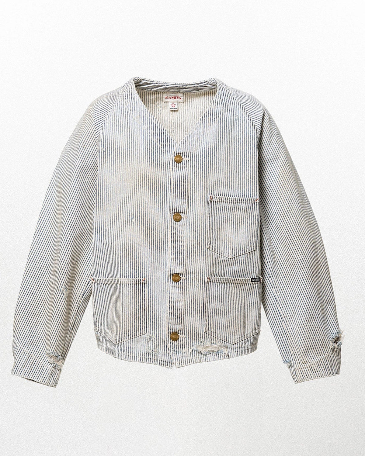 KAMIYA の Hickory Work Jacket (G16BL032)