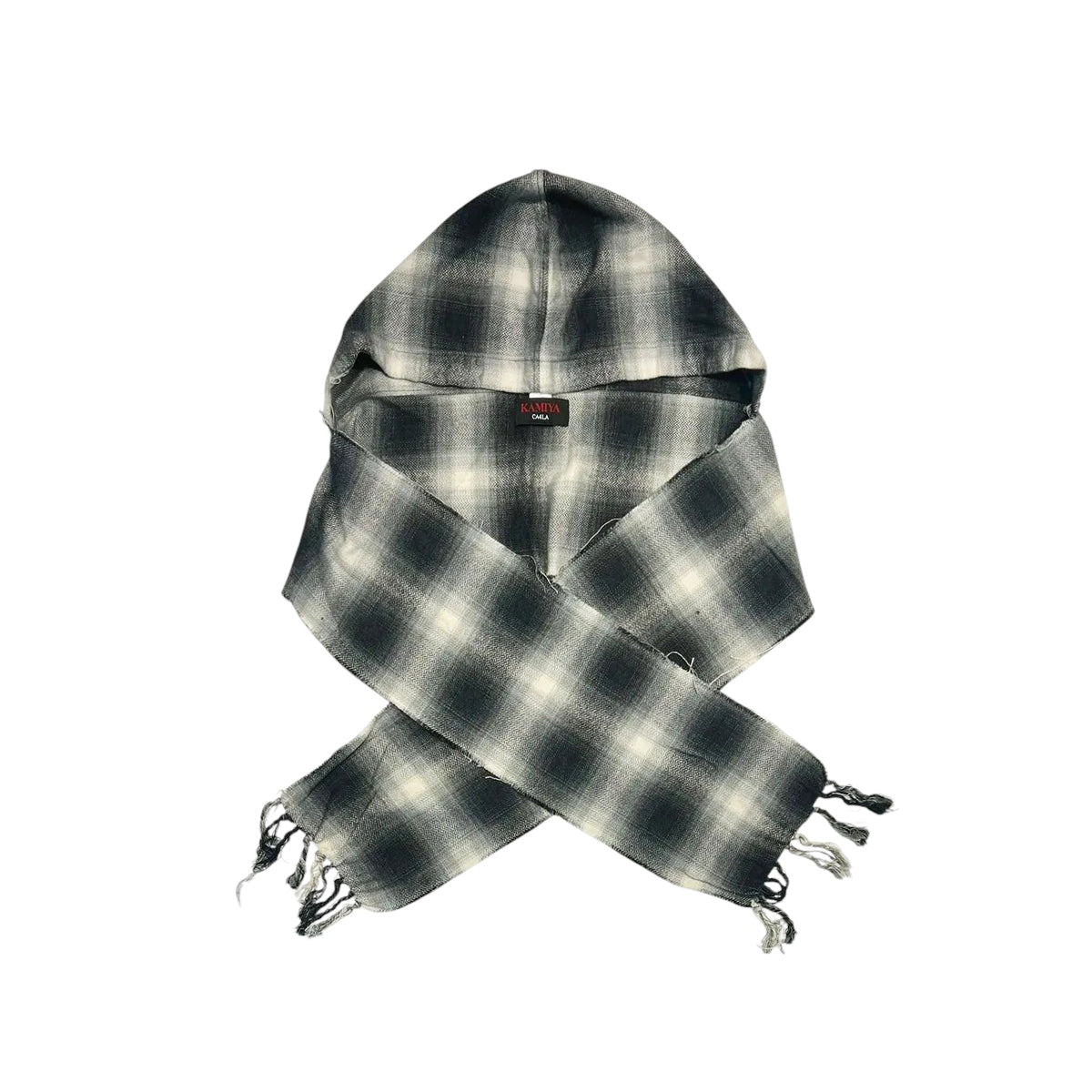 KAMIYA（カミヤ） / Hooded Checked Stole | 公式通販・JACK in the NET