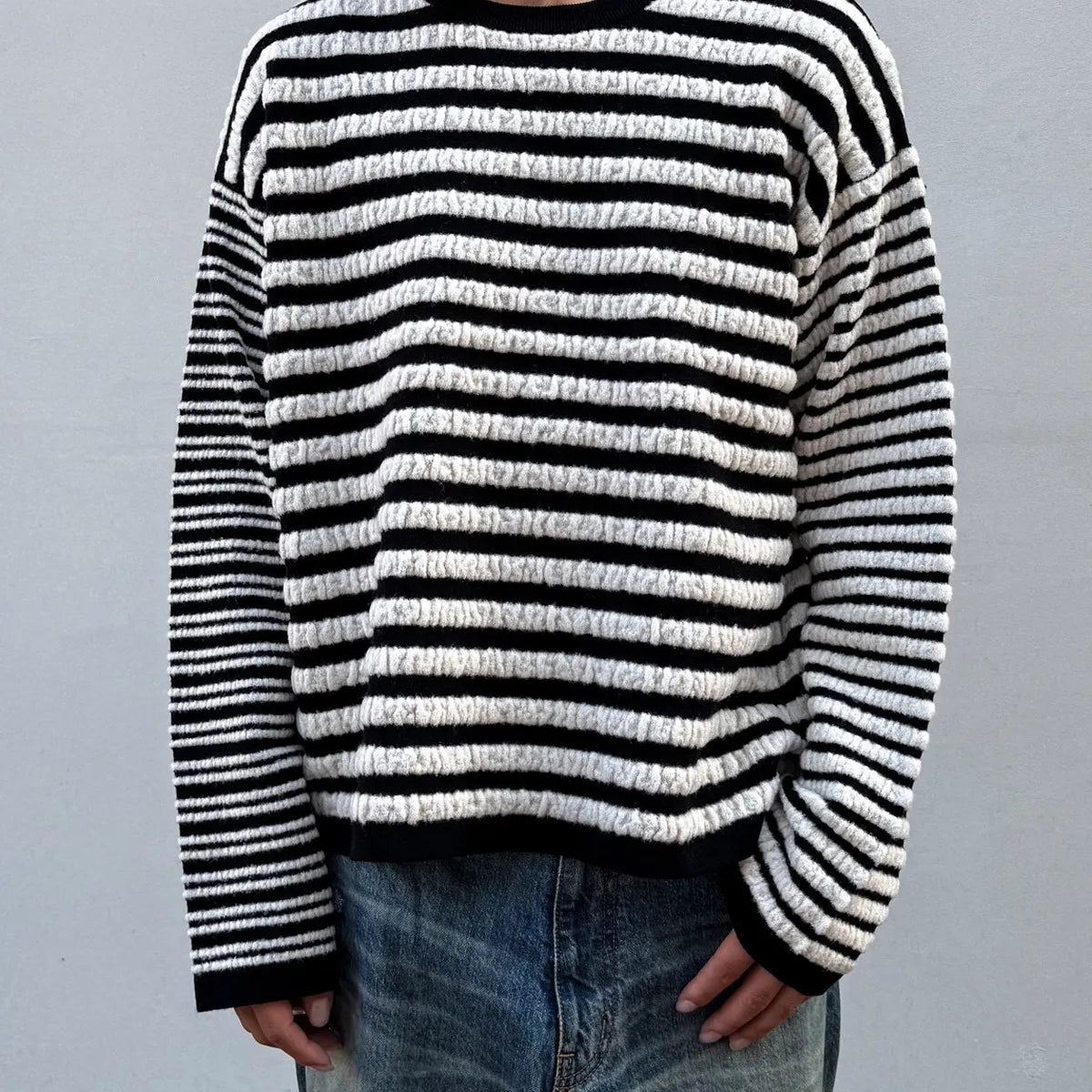 その他 kamiya KAMIYA / Horizontal Multi Stripe Bouclé Knit | 公式通販・JACK in